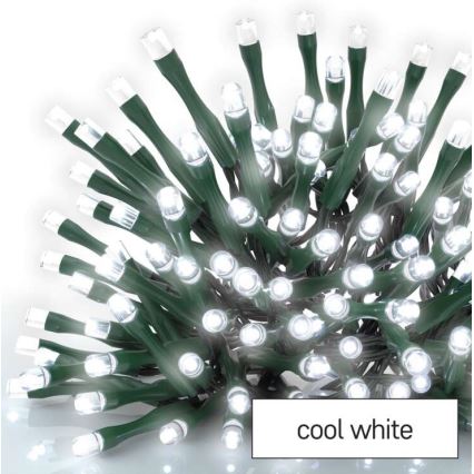 LED Екстериорни Коледни лампички 500xLED/55м IP44 студено бяло