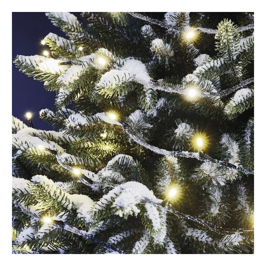 LED Екстериорни Коледни лампички 50xLED/5m IP44 топло бял