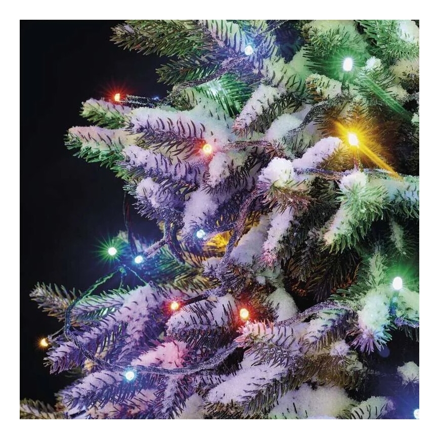 LED Екстериорни Коледни лампички 50xLED/5m IP44 многоцветен