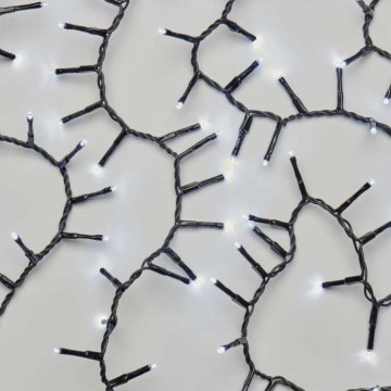 LED Екстериорни Коледни лампички 600xLED/17м IP44 студено бяло