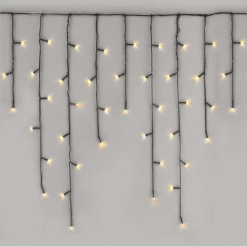 LED Екстериорни Коледни лампички 600xLED/8 режима 15м IP44 топло бели