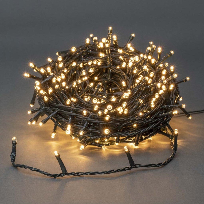 LED Екстериорни Коледни лампички 720xLED/7 функции 57м IP44 топло бели