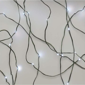 LED Екстериорни Коледни лампички 75xLED/12,5м IP44 студено бяло