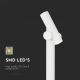 LED Екстериорен flexible лампа LED/4W/230V 3000K IP44 100 см бял