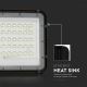 LED Екстериорен димируем соларен прожектор LED/10W/3,2V IP65 6400K черен + дистанционно управление