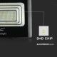 LED Екстериорен соларен прожектор LED/40W/10V IP65 6000K + дистанционно управление