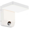 LED Екстериорна подвижна лампа за стена със сензор LED/17W/230V IP65 3000K бял