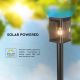 LED Екстериорна соларна лампа със сензор LED/2,5W/3,7V 3000K IP54 черен