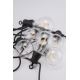 LED Екстериорни декоративни лампички 10xA60 7,5м IP44 топло бели