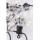 LED Екстериорни декоративни лампички 10xA60 7,5м IP44 топло бели