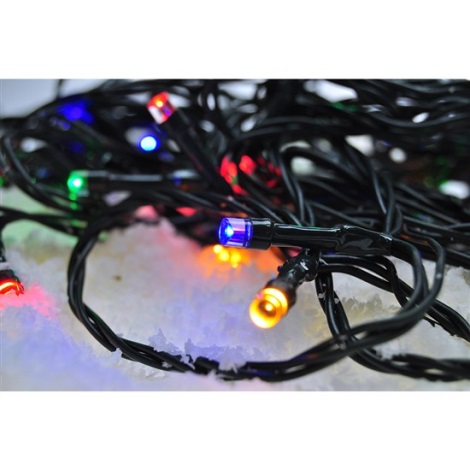 LED Екстериорни Коледни лампички 300xLED/8 функции 35м IP44 многоцветни