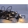 LED Екстериорни Коледни лампички 50xLED/8 функции/3xAA 8 м IP44 топло бял