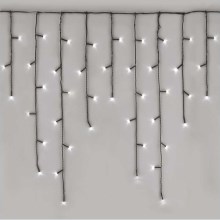 LED Екстериорни Коледни лампички 600xLED/8 режима 15м IP44 студено бели