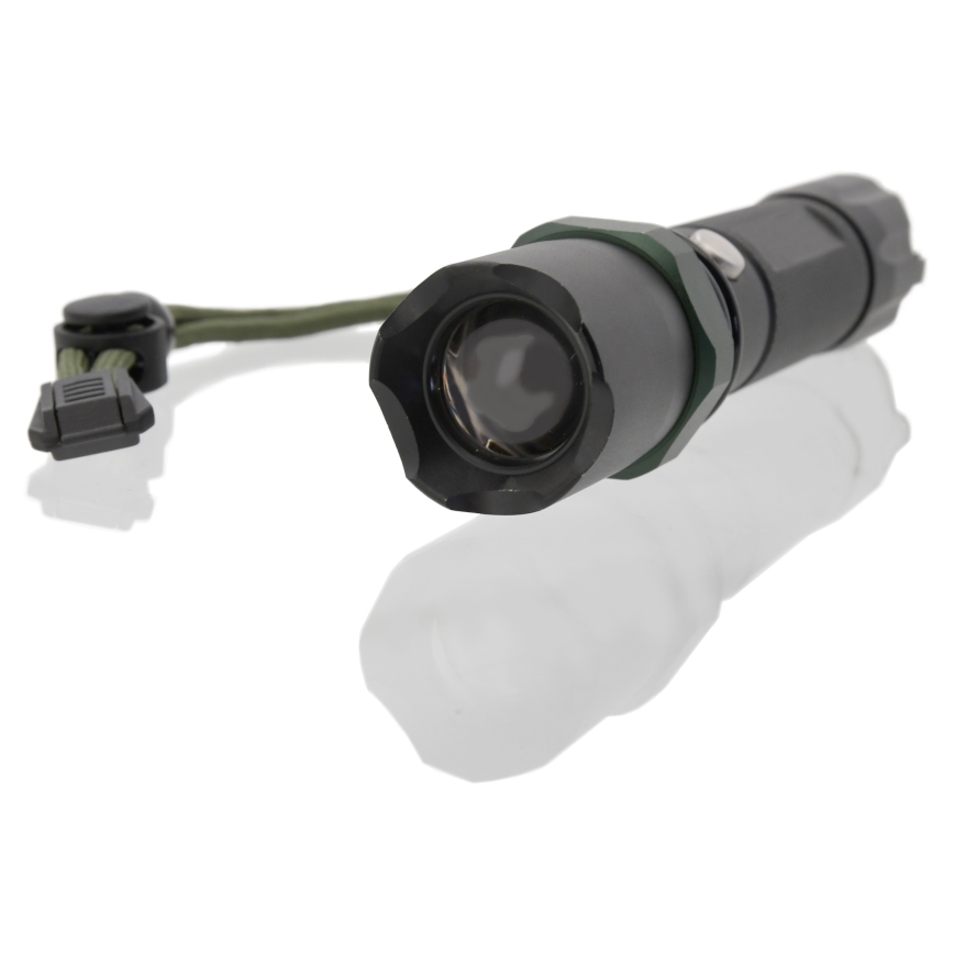 LED Фенерче LED/3W/3xAAA IP44 черно