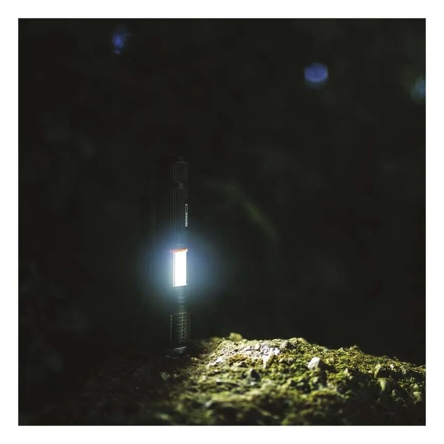 LED Фенерче 2в1 COB LED/3xAAA