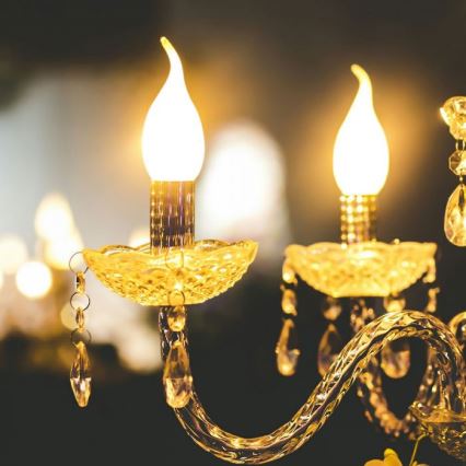 LED филаментна крушка E14/4W/230V 4000K