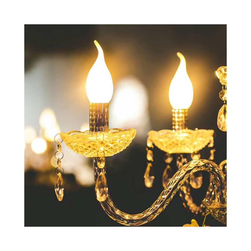 LED филаментна крушка E14/4W/230V 4000K