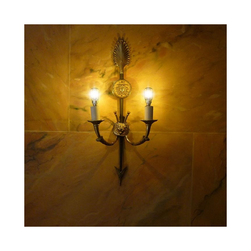 LED филаментна крушка ST26 E14/2W/230V 3000K