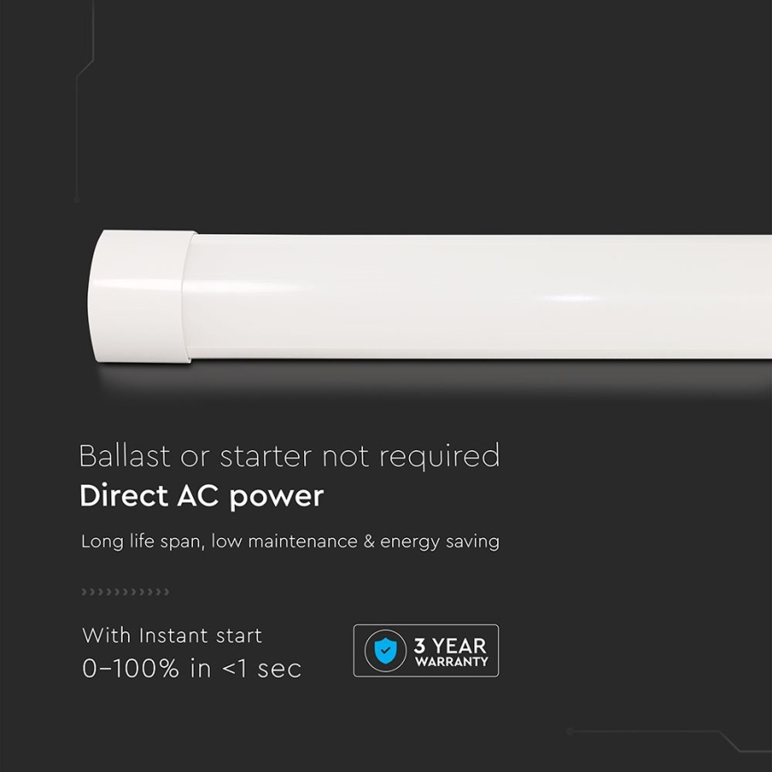 LED Флуоресцентна лампа LED/20W/230V 6500K 60 см бял
