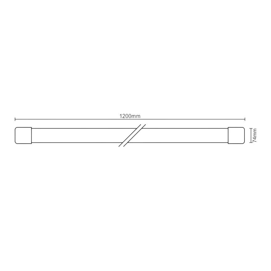 LED Флуоресцентна лампа LED/36W/230V 4000K 120 см