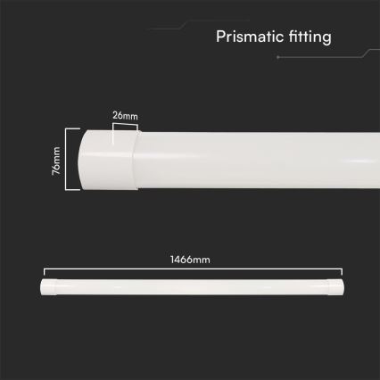 LED Флуоресцентна лампа LED/50W/230V 3000/4000/6500K 146 см
