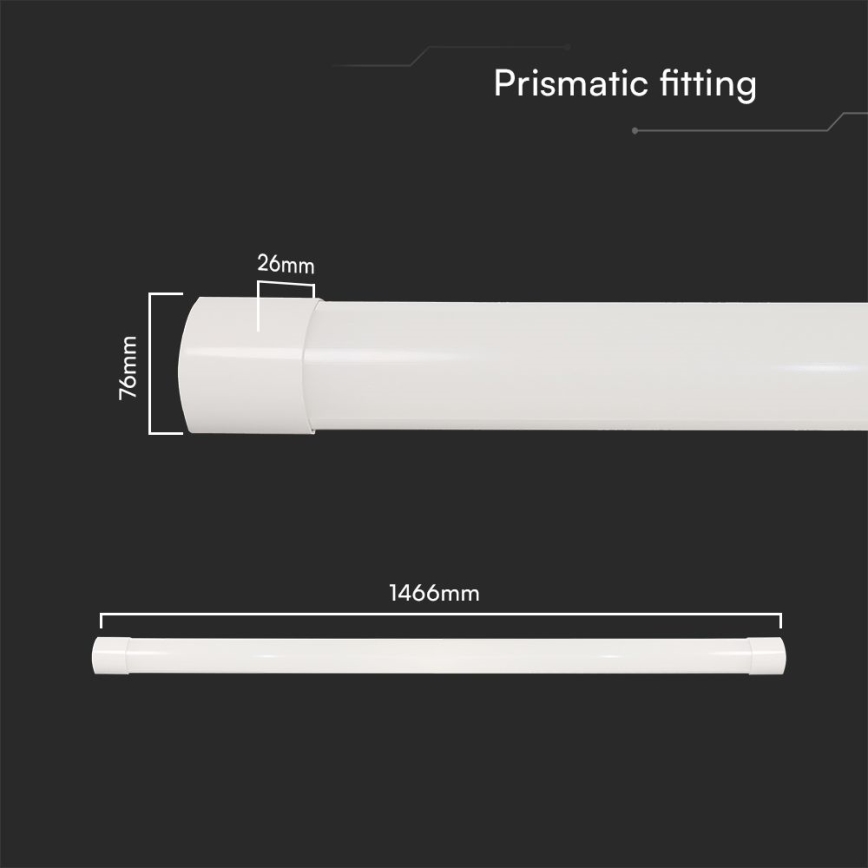 LED Флуоресцентна лампа LED/50W/230V 3000/4000/6500K 146 см