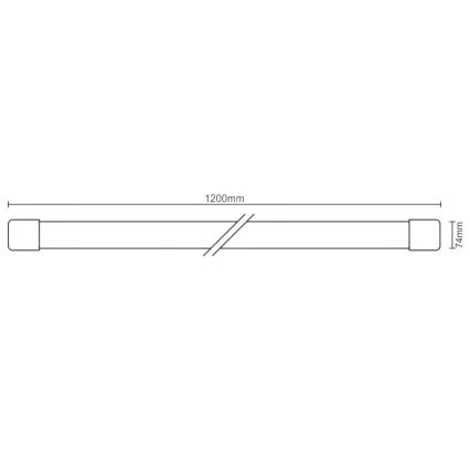 LED Флуоресцентна лампа LED/72W/230V 4000K 120 см