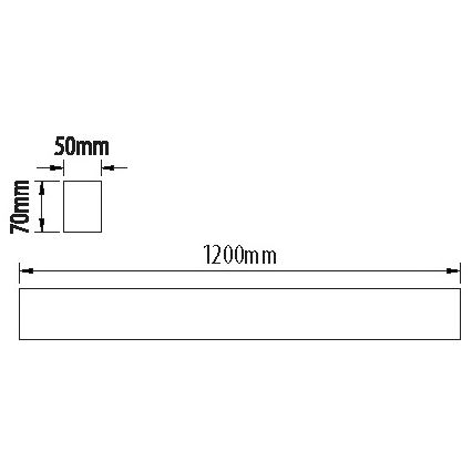 LED Флуоресцентна лампа LINIK LED/40W/230V 4000K бял