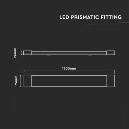 LED Флуоресцентна лампа SAMSUNG CHIP LED/50W/230V 6500K 150 см