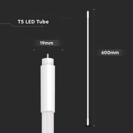 LED Флуоресцентна тръба T5 G5/8W/230V 6500K 60 см