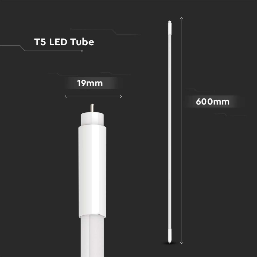 LED Флуоресцентна тръба T5 G5/8W/230V 6500K 60 см