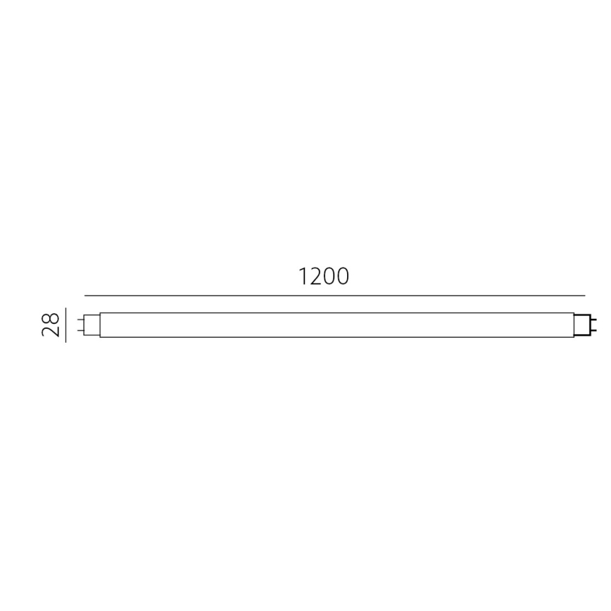 LED Флуоресцентна тръба T8 G13/18W/230V 4000K 120 см