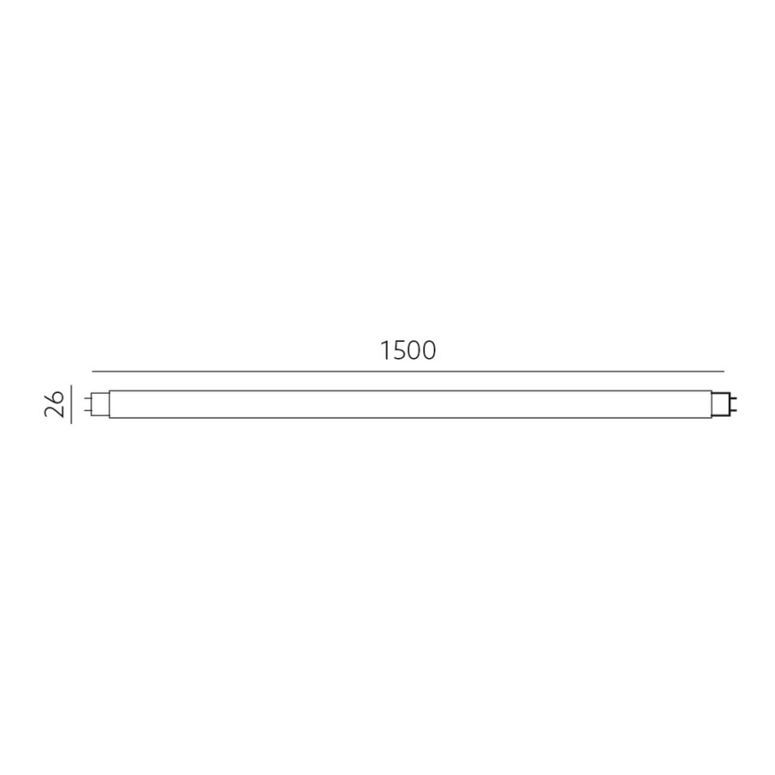 LED Флуоресцентна тръба T8 G13/22W/230V 150 см