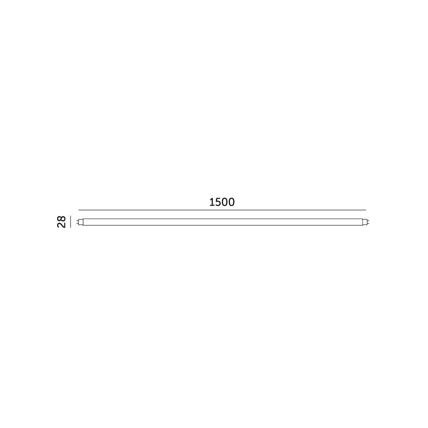 LED Флуоресцентна тръба T8 G13/22W/230V 4000K 150 см