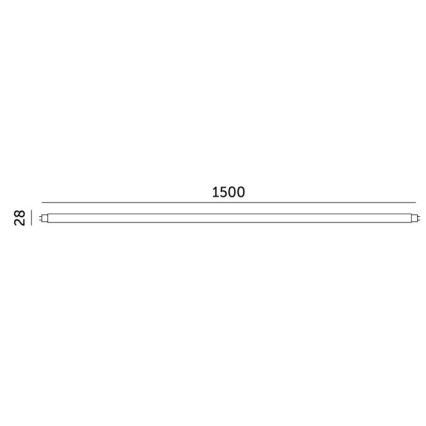 LED Флуоресцентна тръба T8 G13/22W/230V 6500K 150 см