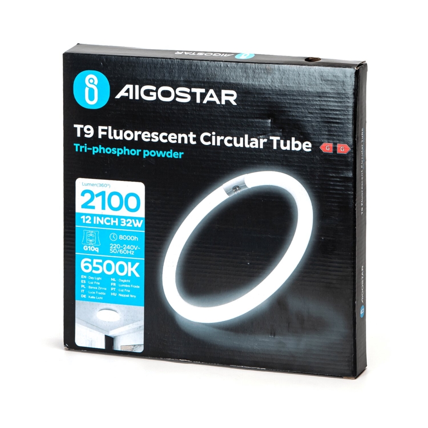 LED Флуоресцентна тръба T9 G24q-1/32W/230V 6500K - Aigostar