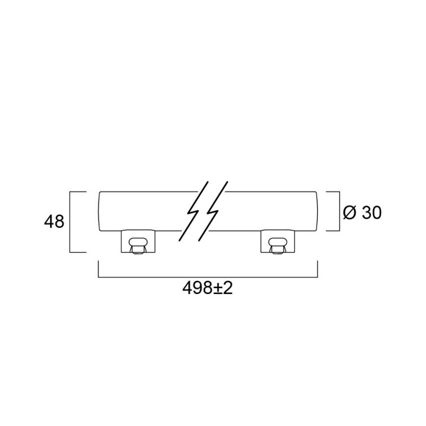 LED Флуоресцентна тръба TOLEDO S14s/7,5W/230V 2700K 50 cм - Sylvania