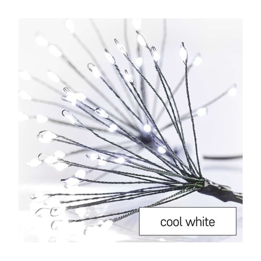 LED гирлянд 450xLED 8+3 m студено бяло