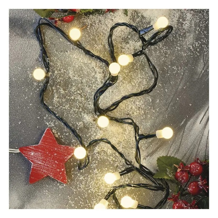 LED гирлянд 480xLED/8 функции 53m IP44 топла бяла