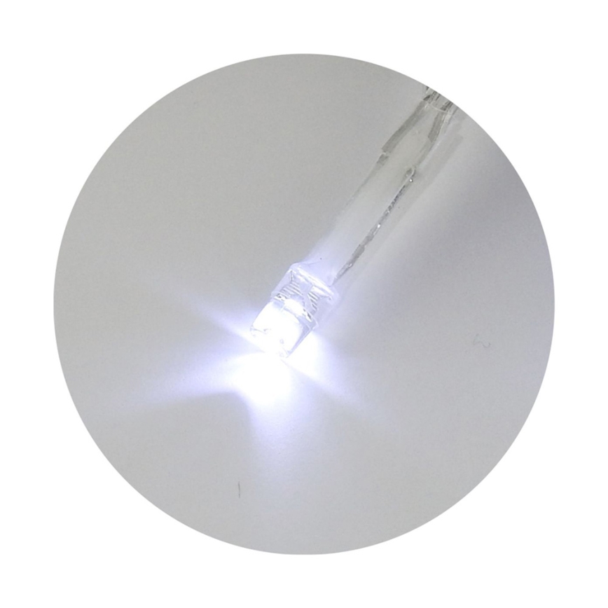 LED гирлянда 20xLED/2 режима 2,4m студено бяло