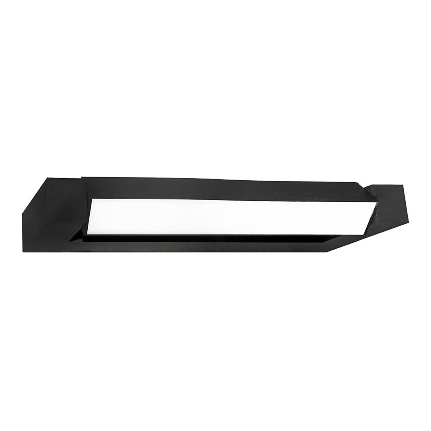 LED Гъвкав екстериорен аплик 2xLED/4W/230V IP54 30 см черен