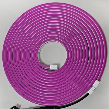 LED Гъвкав лента NEON LED/10W/230V 5 м IP65 лилава