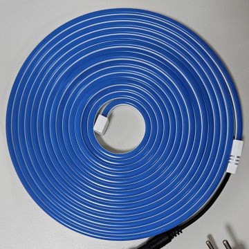 LED Гъвкав лента NEON LED/10W/230V 5 м IP65 син