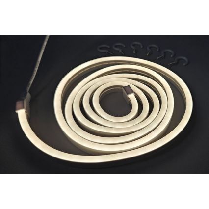LED Гъвкав лента NEON LED/5V USB 1,8 м бял