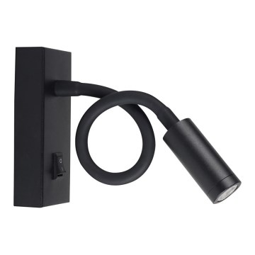 LED гъвкава лампа TONIL LED/2,7W/230V черна