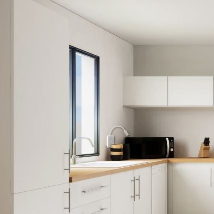 LED гъвкава стенна лампа с USB BASE LED/8W + LED/2W/230V бяла