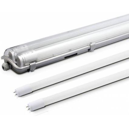 LED Индустриална флуоресцентна лампа 2xG13/16W/230V IP65