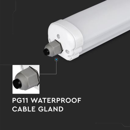 LED индустриална флуоресцентна лампа G-SERIES LED/18W/230V 4000K IP65 60 см