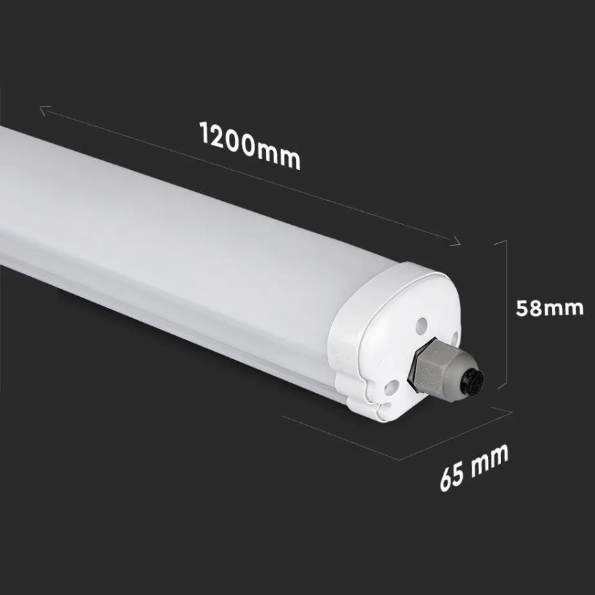 LED Индустриална флуоресцентна лампа G-SERIES LED/36W/230V 4500K 120см IP65