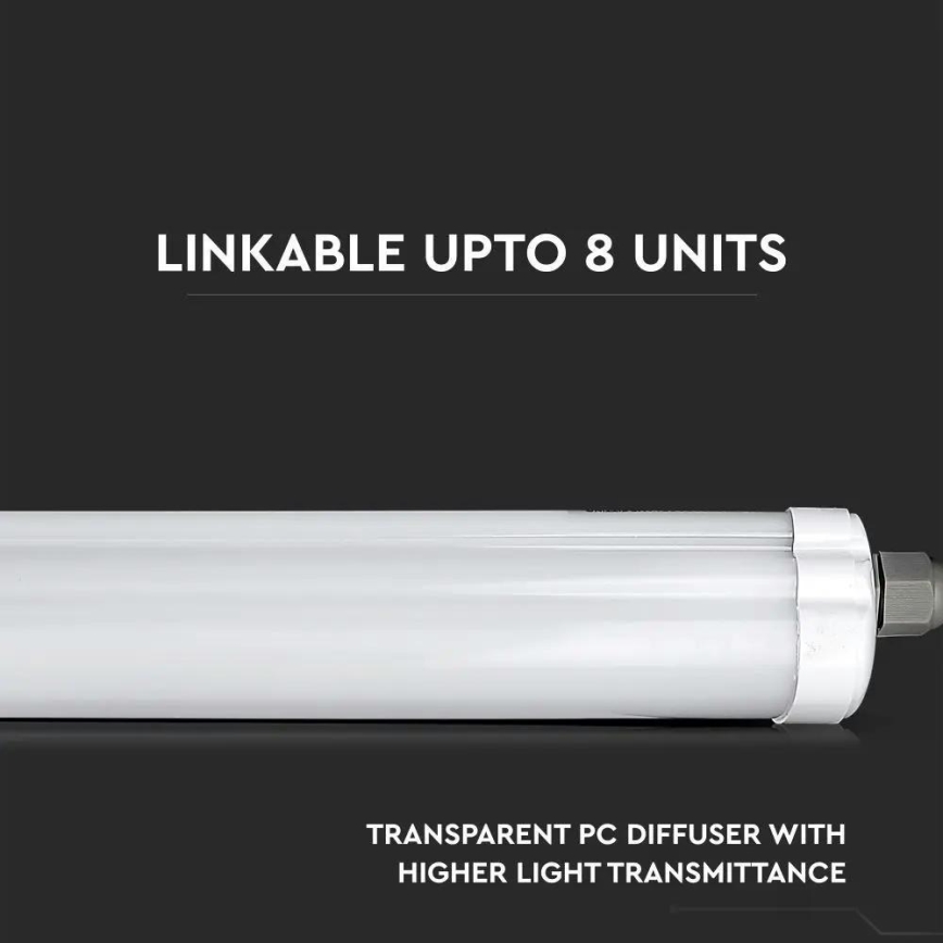 LED Индустриална флуоресцентна лампа G-SERIES LED/36W/230V 6400K 120см IP65